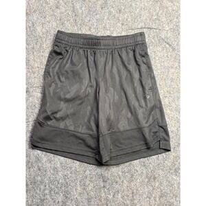 DSG‎ Youth Boys Athletic Shorts Black Mesh Elastic Waist Size M 10-12
